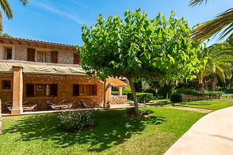 Finca S'Arbocar: Sonnenterrassen
