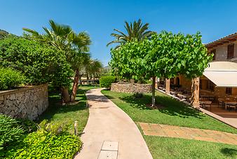 Finca S'Arbocar: Frühstücksterrasse