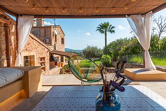 Finca Es Turonet: Porche