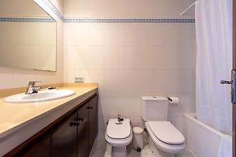 Ferienhaus Ca Nostra: Bad ensuite zu Schlafzimmer 3