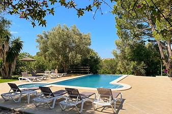 Finca Es Coscois: Poolbereich