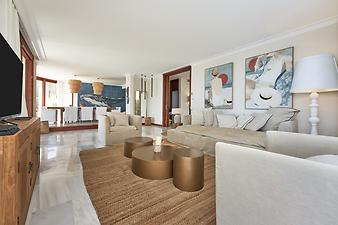 Ferienhaus Villa Port Verd: Wohnbereich