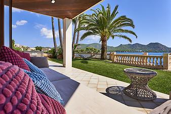 Ferienhaus Villa Port Verd: Blick aufs Meer