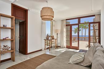 Ferienhaus Villa Port Verd: Wohnbereich im Obergeschoss