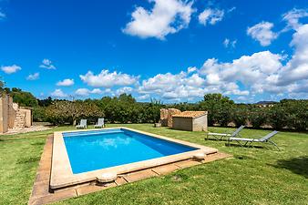 Finca Sa Clova: Poolbereich