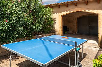 Finca Sa Clova: Tischtennis