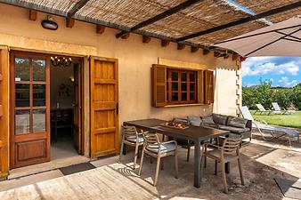 Finca Sa Clova: Esstisch im Freien