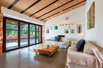 Finca Ca S' Amitger de son Forteza: helles Wohnzimmer 