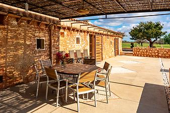 Finca Ca S' Amitger de son Forteza: Terrassenmöbel
