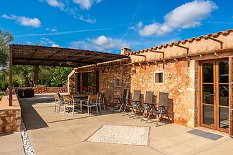 Finca Ca S' Amitger de son Forteza: Terrasse