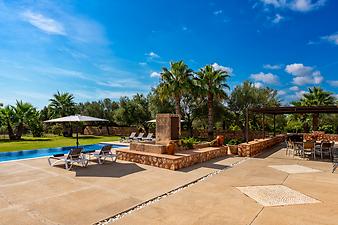 Finca Ca S' Amitger de son Forteza: Finca mit Garten
