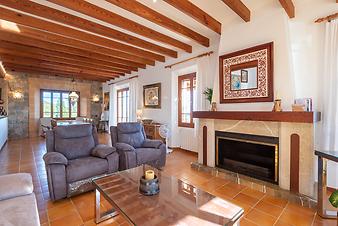 Finca Son Galta: Wohnzimmer