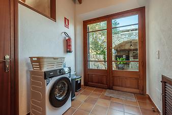 Finca Son Galta: Waschmaschine