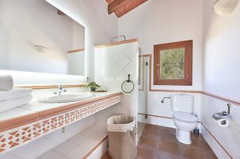 Finca Can Pere Rei: Badezimmer