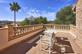 Finca Can Pere Rei: Dachterrasse Nr. 2