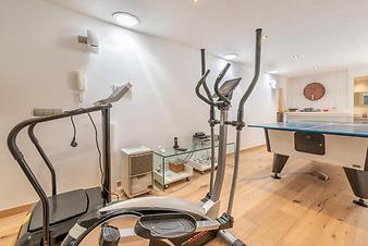 Ferienhaus Villa Sa Caleta: Fitnessraum Untergeschoss