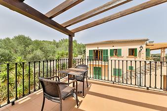 Finca Es Puig d'es Call: Terrasse