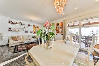 Ferienhaus Villa Sa Caleta: Essbereich erste Etage