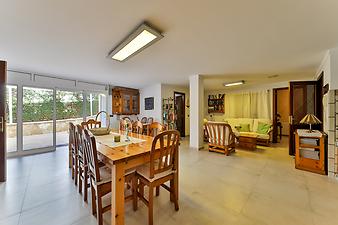 Ferienhaus Villa Sa Caleta: Ess-  und Wohnbereich Untergeschoss