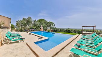 Finca Es Puig d'es Call: Aussenbereich