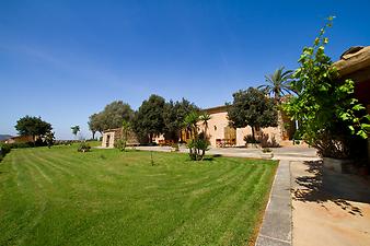 Finca Sa Franquesa Vella:  Westseite der Finca