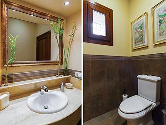 Finca Can Corem de Son Moix: Gäste-WC