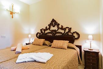 Finca Can Corem de Son Moix: Schlafzimmer im UG