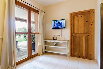 Finca Can Corem de Son Moix: Wohnbereich Schlafzimmer im Untergeschoss