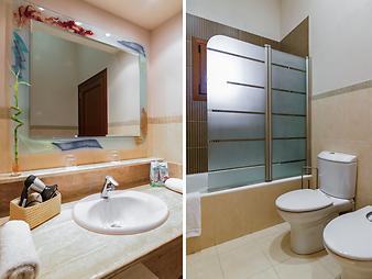 Finca Can Corem de Son Moix: Bad von Suite 2