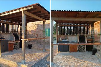 Finca S'Estador: Grillecke