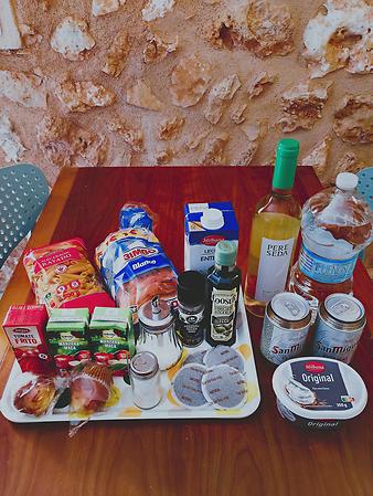 Finca Cas Padri Guillem: Willkommenskorb