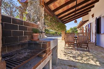 Finca Son Mulet: Holzkohlegrill