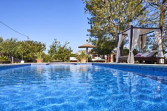 Finca Son Mulet: Poolbereich