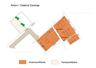 Finca Sa Franquesa Vella: Grundriss SFV A y C C