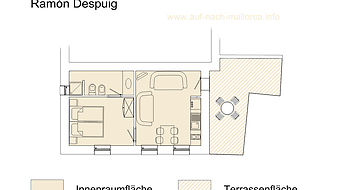 Finca Sa Franquesa Vella: Grundriss