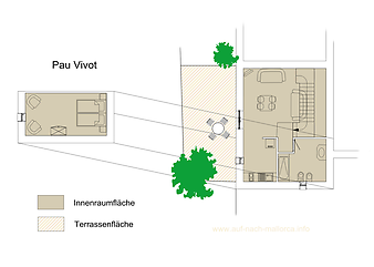 Finca Sa Franquesa Vella: Grundriss SFV Pau Vivot