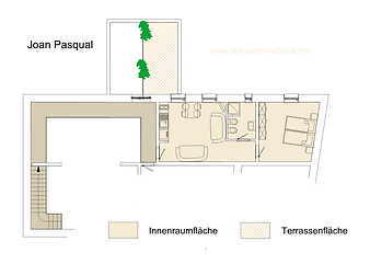 Finca Sa Franquesa Vella: Grundriss SFV Joan Pasqual