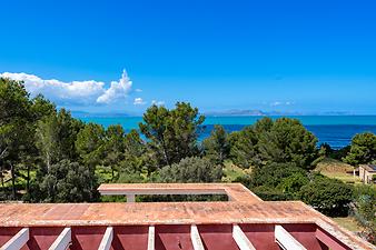 Finca Altavista: Terrasse im Obergeschoss