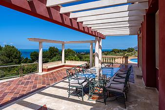 Finca Altavista: Terrasse