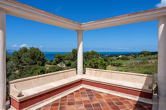 Finca Altavista: Sitzgelegenheit auf der Terrasse 