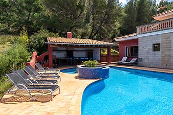 Finca Altavista: Poolbereich Ferienhaus Altavista
