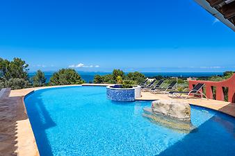 Finca Altavista: Blick aufs Meer