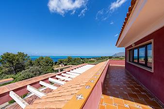 Finca Altavista: Terrasse im Obergeschoss