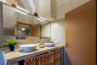 Finca Cas Pages des Pujol: Doppelwaschbecken