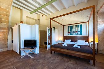 Finca Cas Pages des Pujol: Schlafbereich