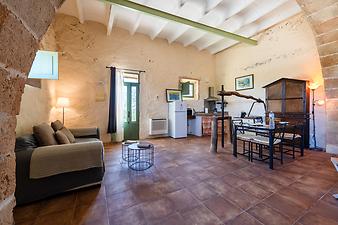 Finca Cas Pages des Pujol: Es Pujol Peladora Wohnbereich
