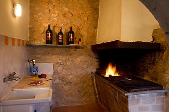 Finca Sa Franquesa Vella: Holzkohlegrill