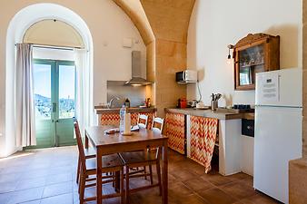 Finca Cas Pages des Pujol: Die Küche der Ferienwohnung