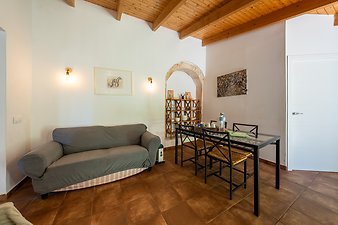 Finca Cas Pages des Pujol: Es Pujol Carlota Wohnzimmer Sofa