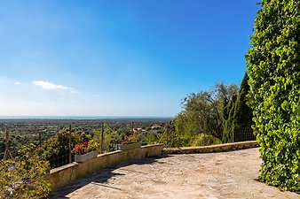 Finca Cas Pages des Pujol: Meerblick